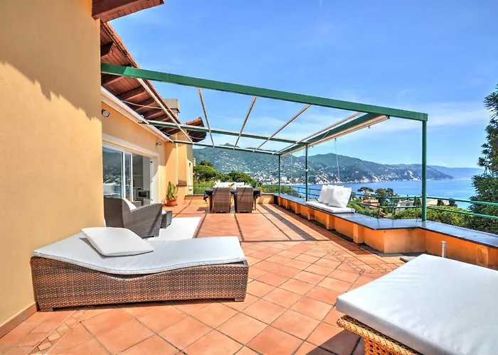 Penthouse Marina-seaview Jacuzzi And Terrace Rapallo