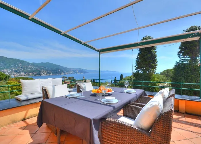 Penthouse Marina-seaview Jacuzzi And Terrace * Rapallo