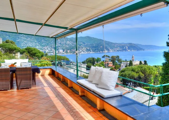 Penthouse Marina-seaview Jacuzzi And Terrace Apartment Rapallo